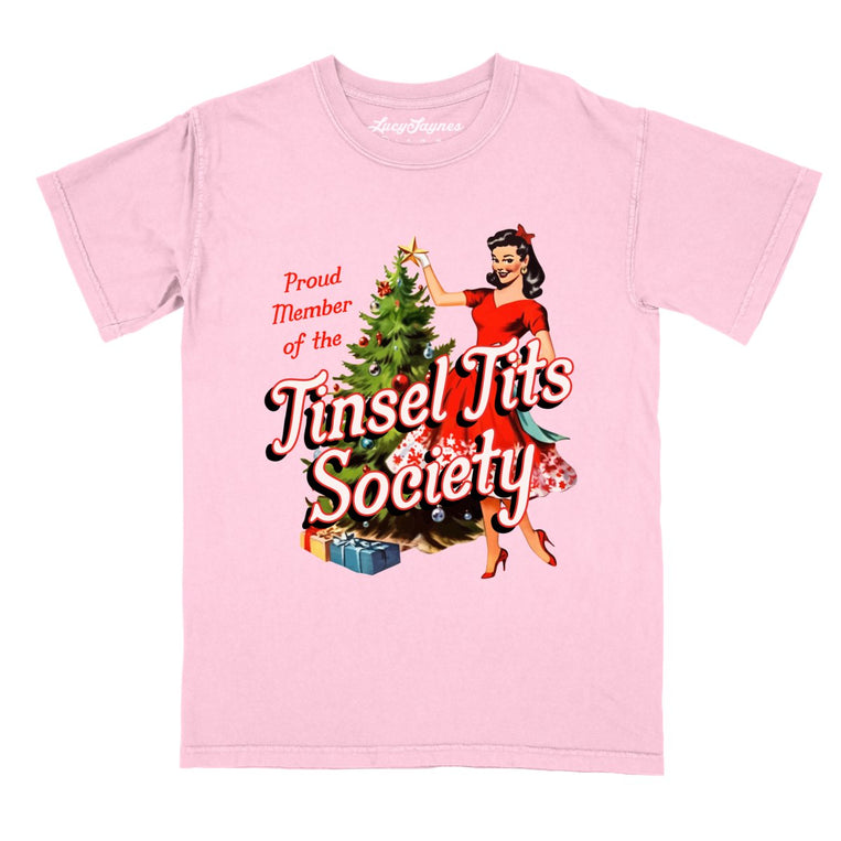 Tinsel Society - Blossom - Comfort Colors Tee