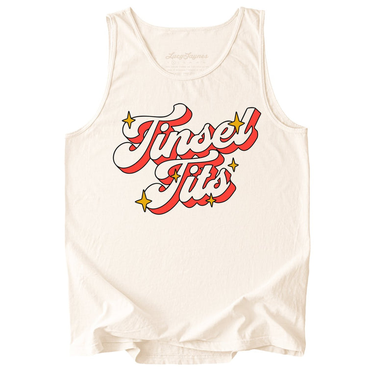 Tinsel Tits Comfort Colors Graphic Tank Top