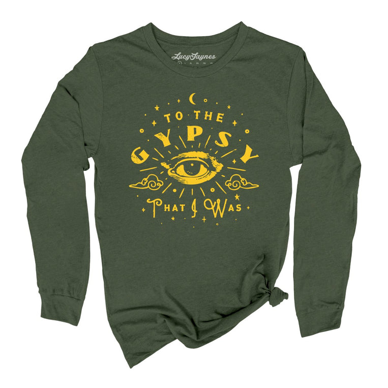 To The Gypsy That I Was - Military Green - Full Front