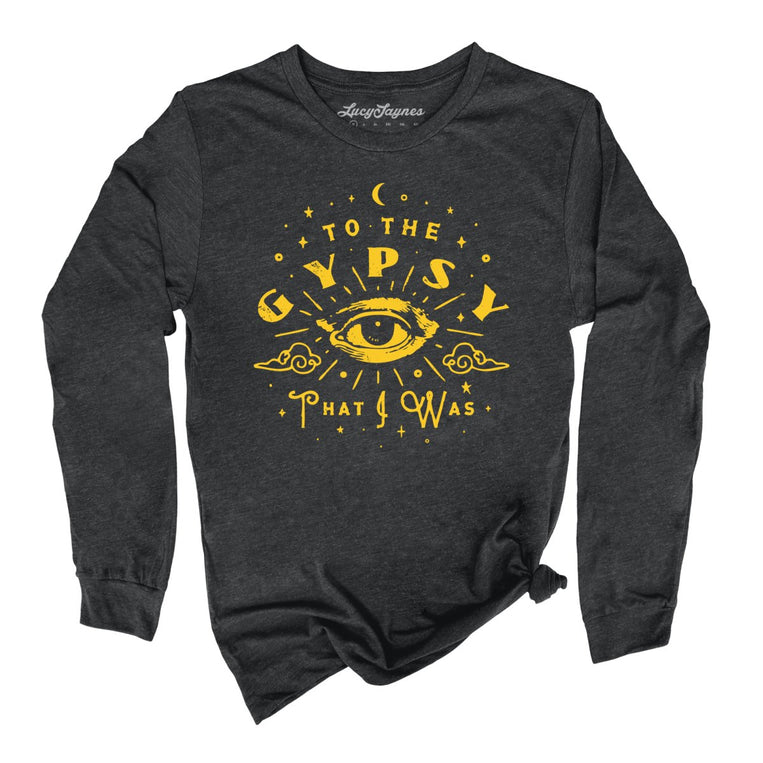 To The Gypsy That I Was - Dark Grey Heather - Full Front