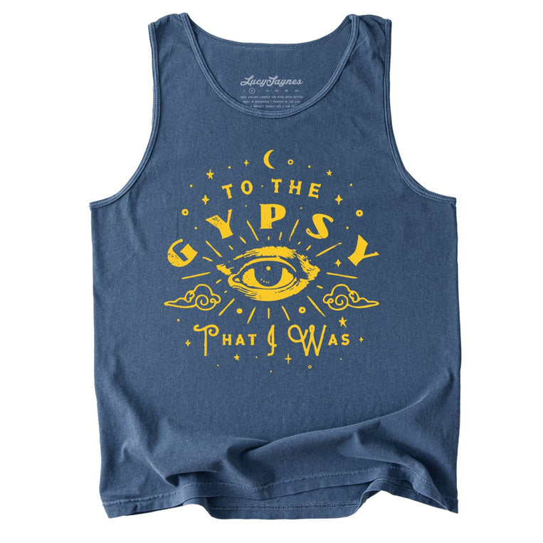 To The Gypsy That I Was Comfort Colors Graphic Tank Top