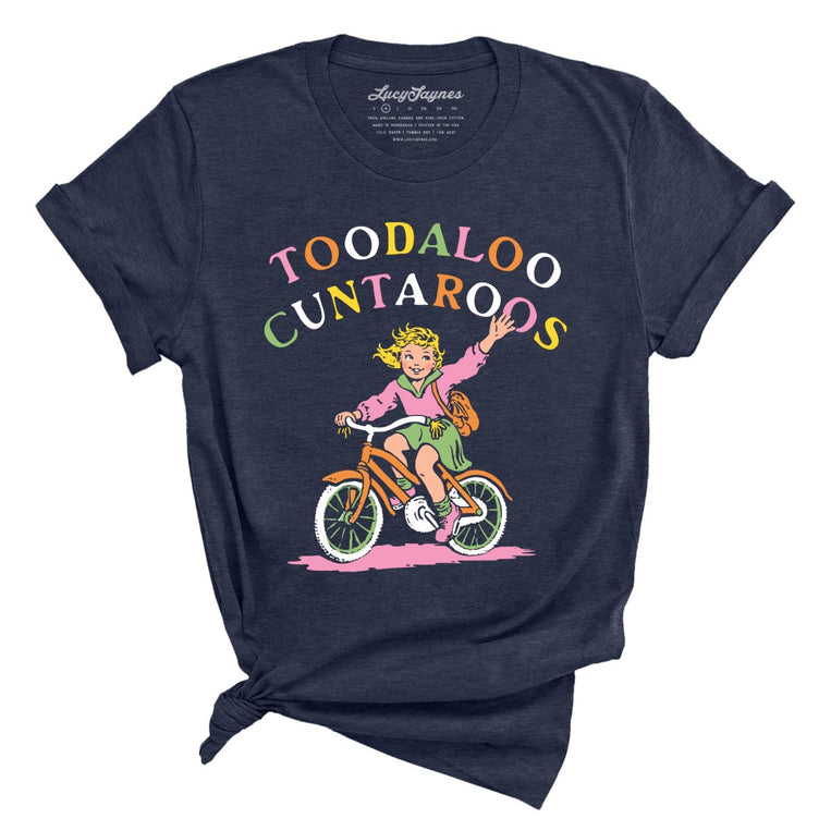 Toodaloo Cuntaroos - Heather Midnight Navy - Unisex T-Shirt