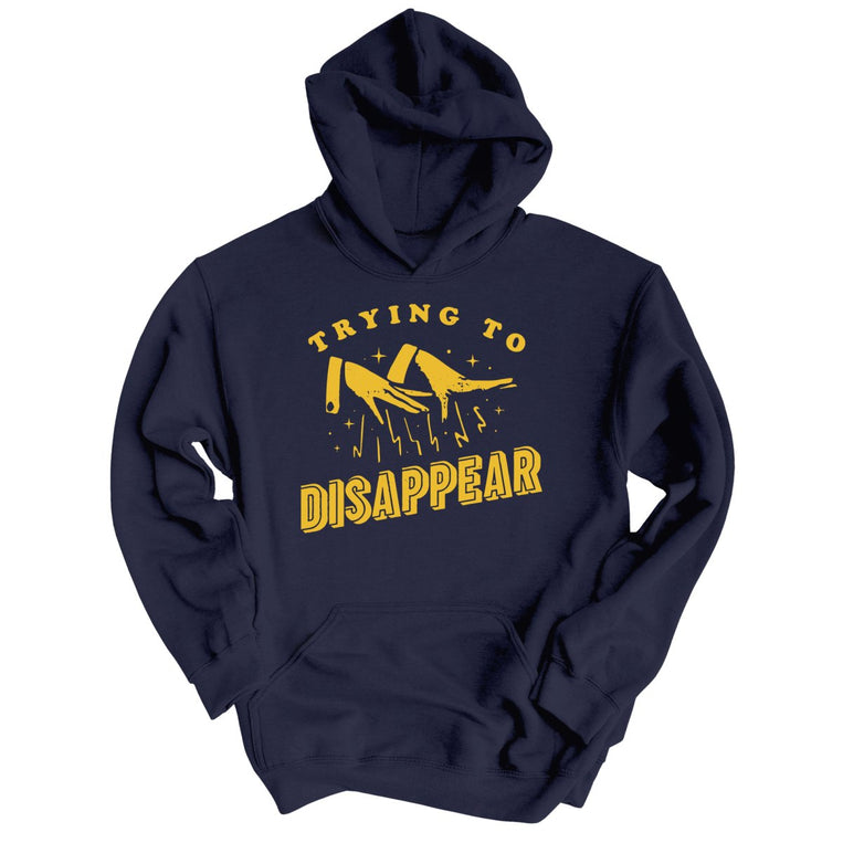 Trying to Disappear - Classic Navy - Full Front