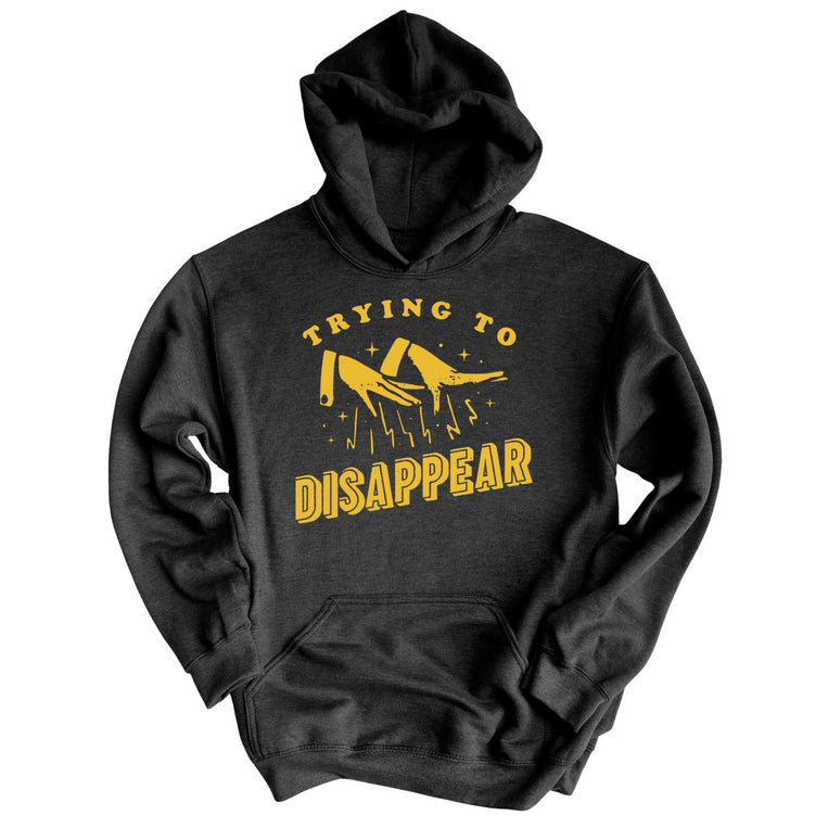 Trying to Disappear - Charcoal Heather - Full Front