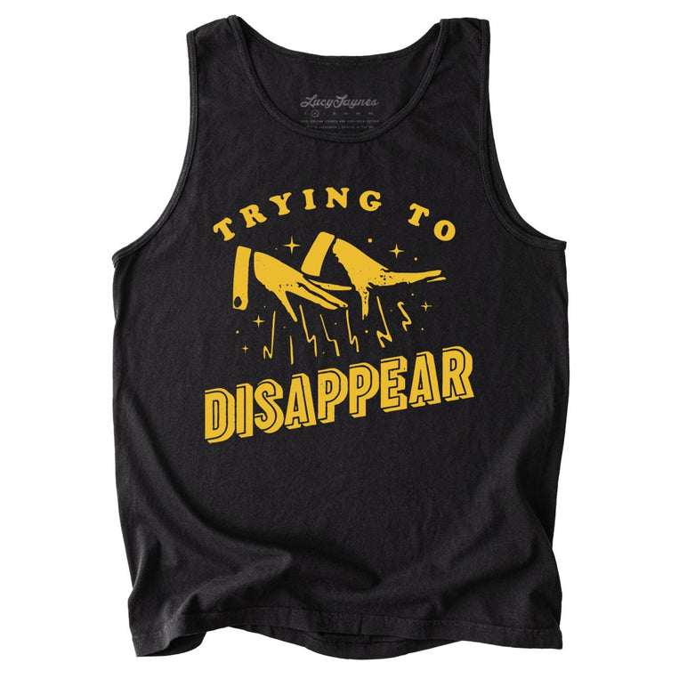 Trying to Disappear Comfort Colors Graphic Tank Top