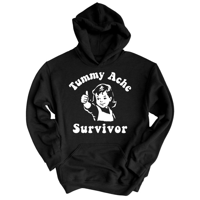 Tummy Ache Survivor - Black - 