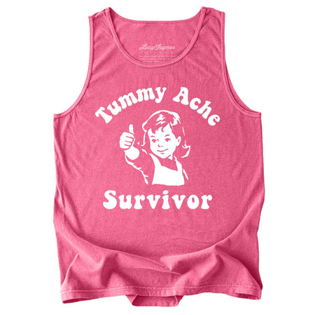 Tummy Ache Survivor Comfort Colors Tank Top