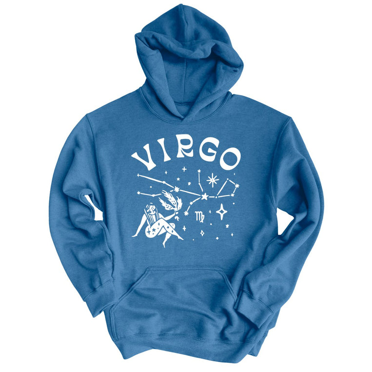 Virgo - Indigo Blue - Unisex Hoodie