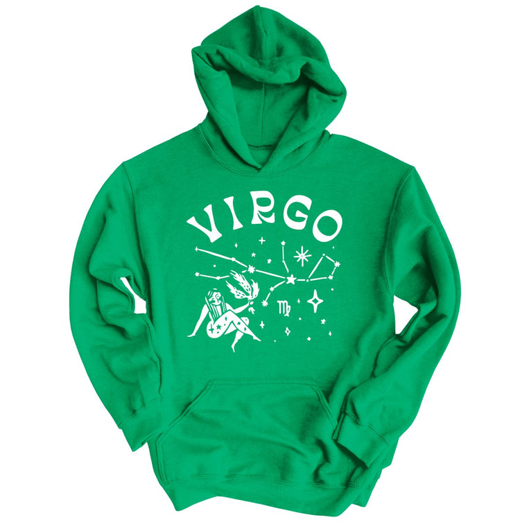 Virgo - Irish Green - Unisex Hoodie