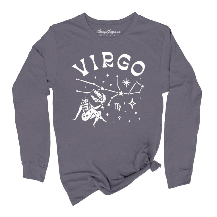 Virgo - Storm - Unisex Long Sleeve T-Shirt