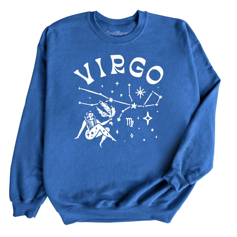 Virgo - Royal - Unisex Sweatshirt