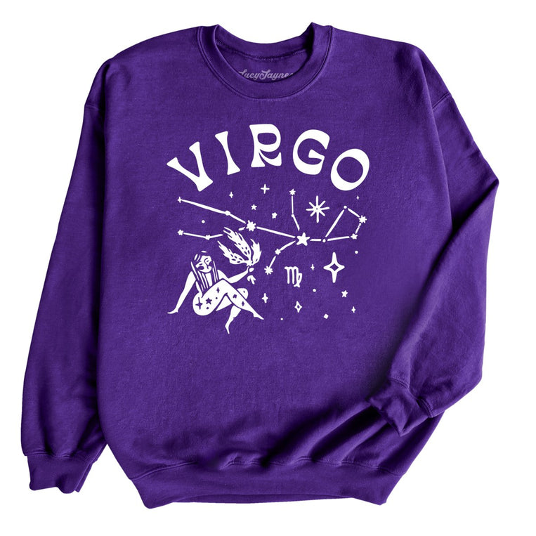 Virgo - Purple - Unisex Sweatshirt