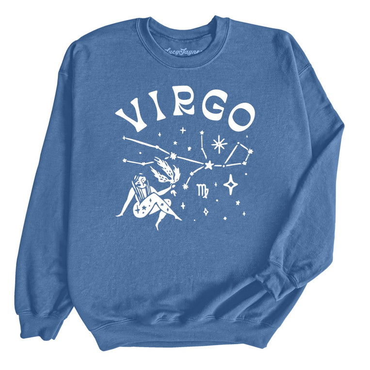 Virgo - Indigo Blue - Unisex Sweatshirt