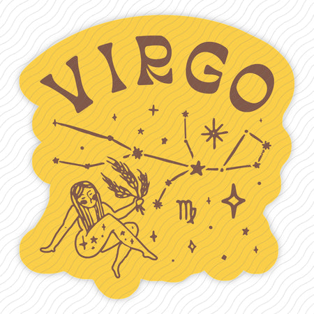 Virgo Sticker