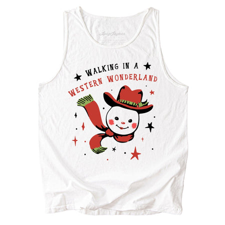 Walking in a Western Wonderland Comfort Colors Tank Top