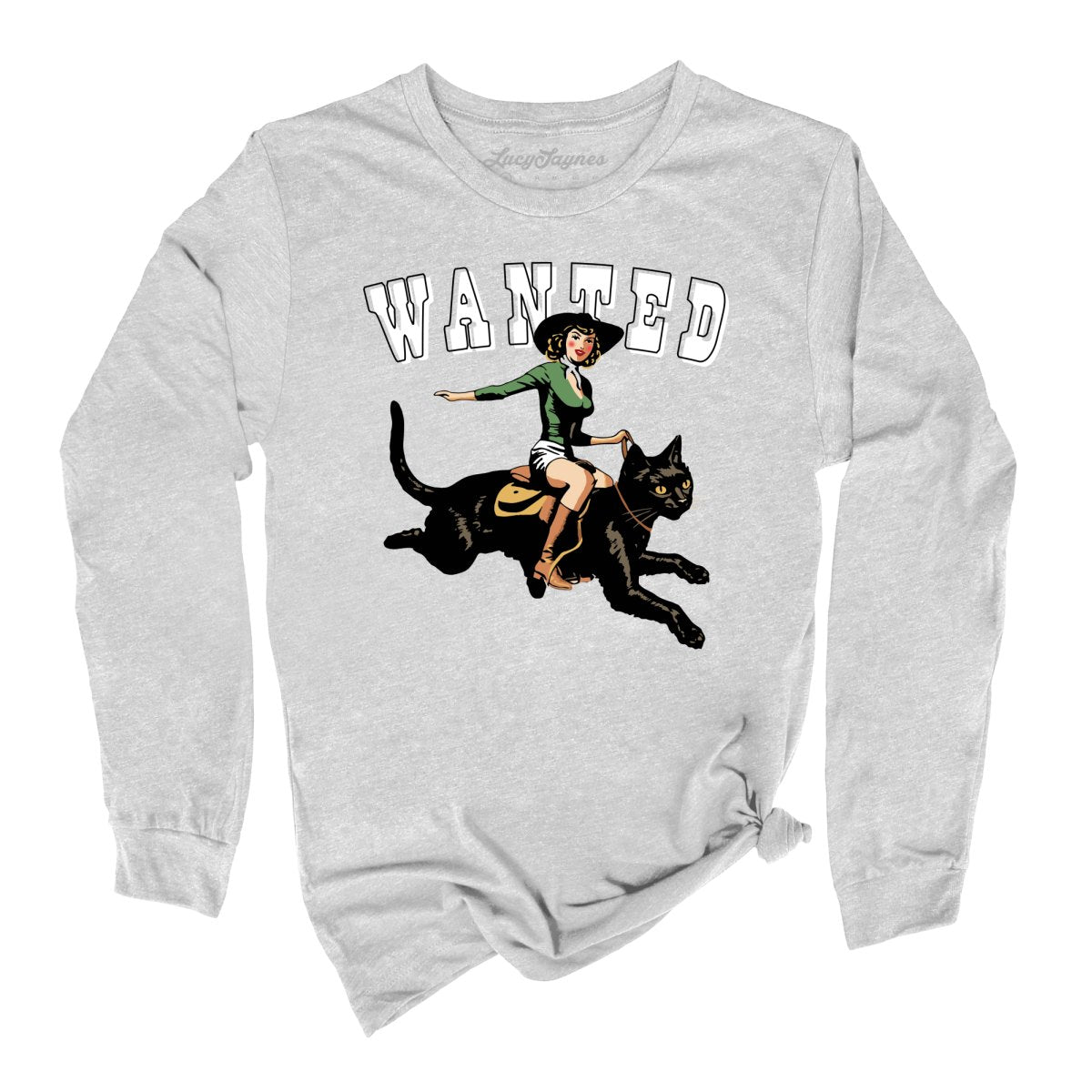 Wanted Long Sleeve Tee | Lucy Jaynes