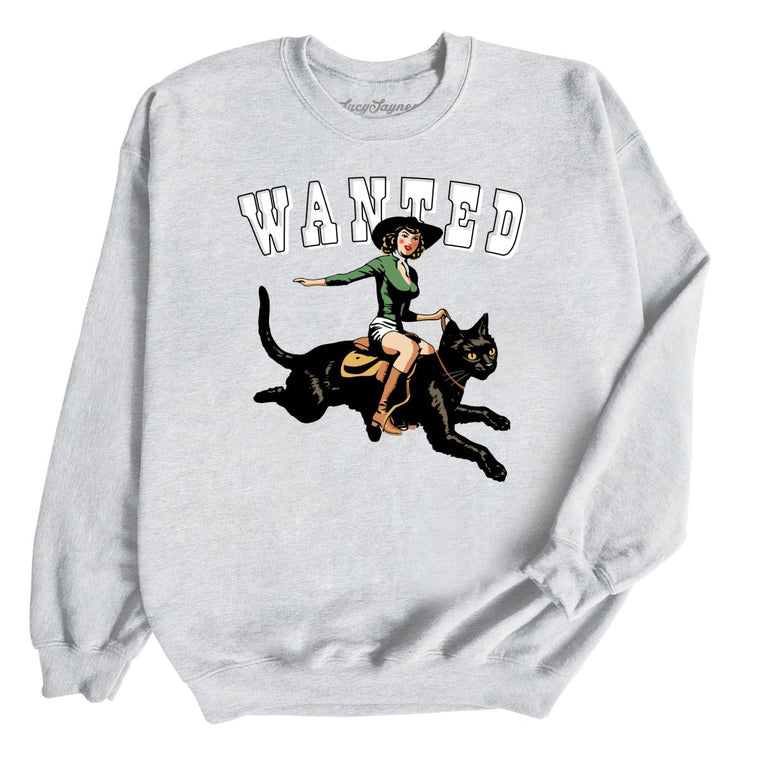 Wanted - Ash - Unisex Sweatshirt