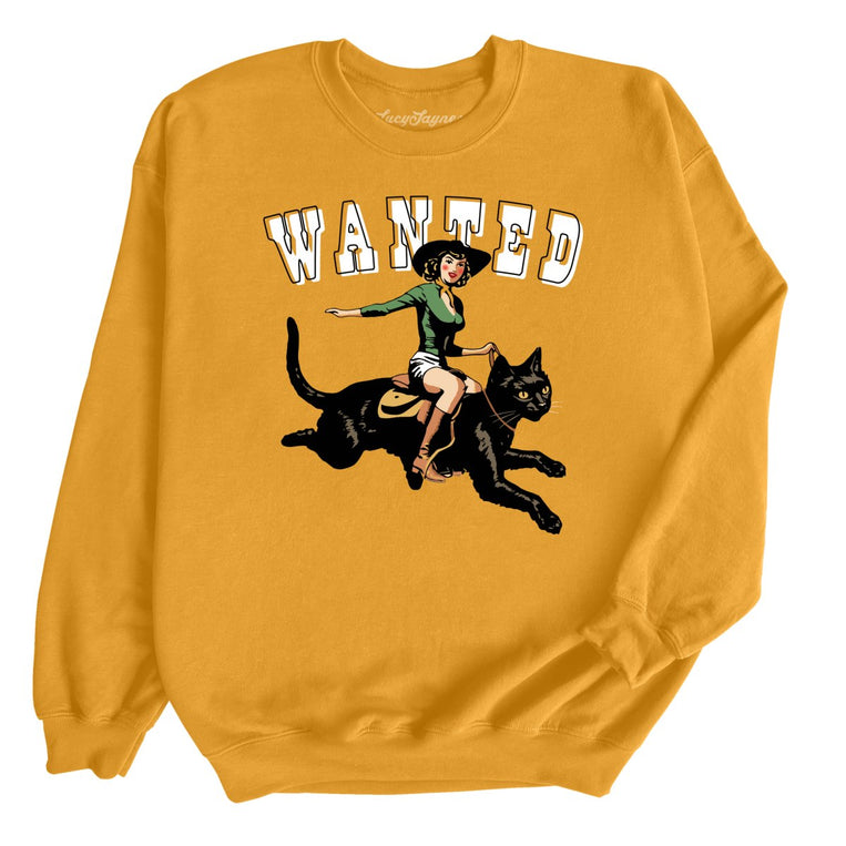 Wanted - Gold - Unisex Sweatshirt