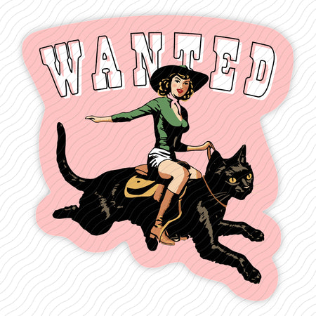 Wanted Sticker