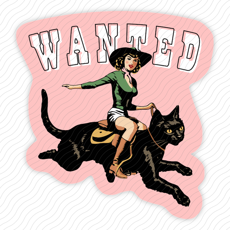 Wanted - Sticker