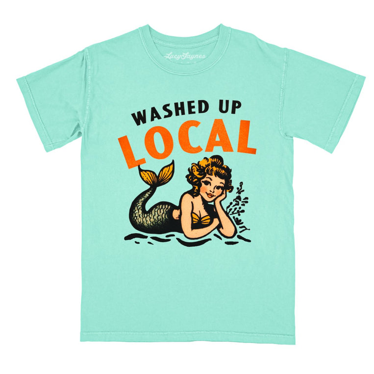 Washed Up Local Comfort Colors Graphic Tee - Island Reef