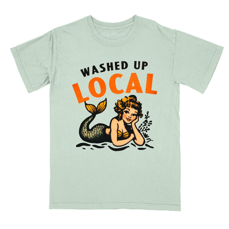 Washed Up Local Comfort Colors Graphic Tee - Bay