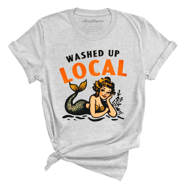 Washed Up Local Graphic Tee - Athletic Heather