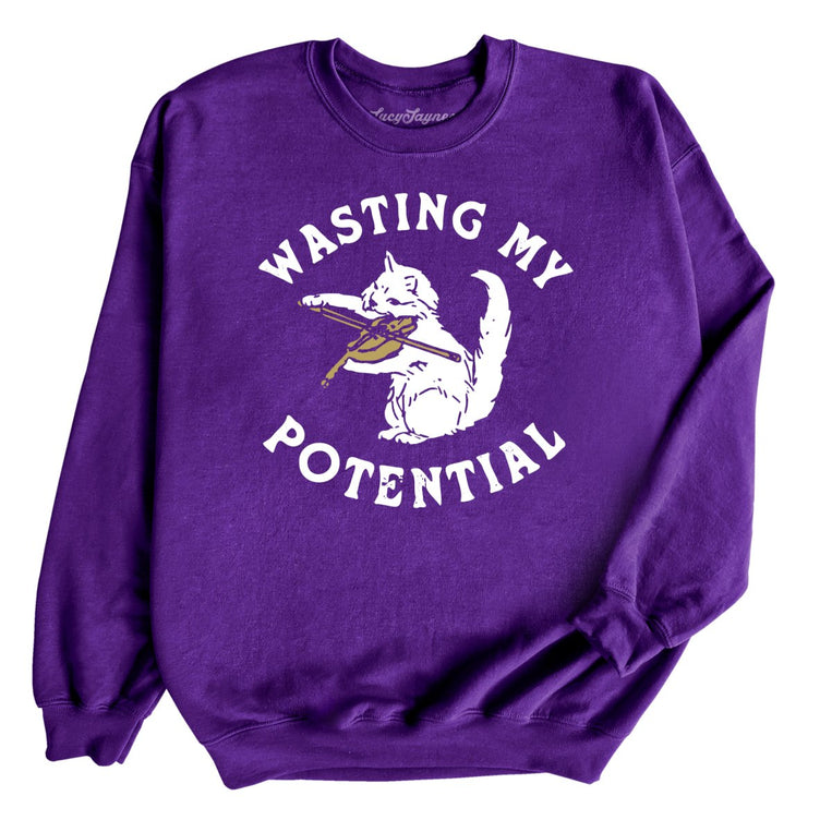 Wasting My Potential - Purple - Full Front