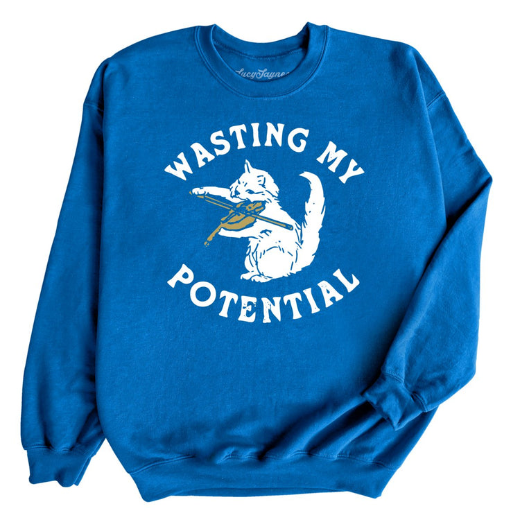 Wasting My Potential - Royal - Full Front