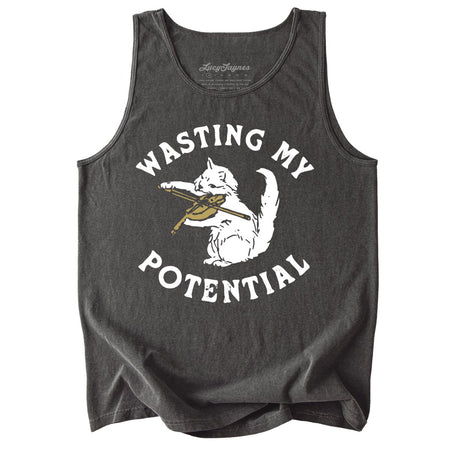 Wasting My Potential Comfort Colors Tank Top