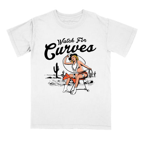 Watch For Curves Comfort Colors Tee