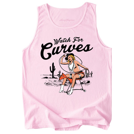 Watch For Curves Comfort Colors Tank Top