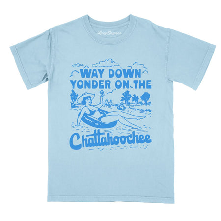 Way Down Yonder On The Chattahoochee Comfort Colors Tee