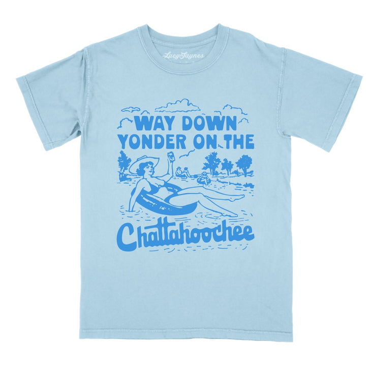 Way Down Yonder On The Chattahoochee Comfort Colors Tee
