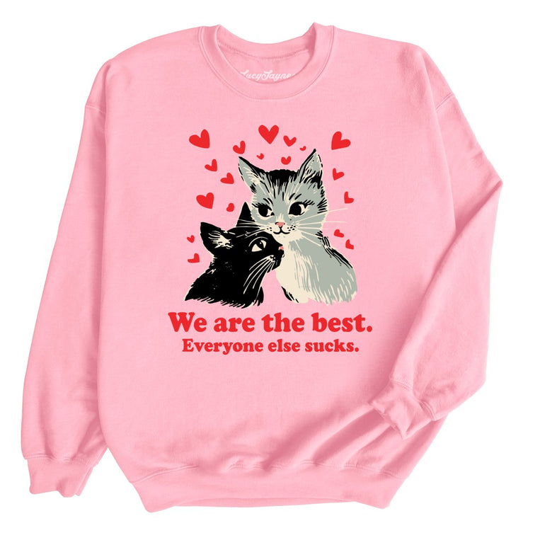 We Are The Best - Light Pink - Full Front