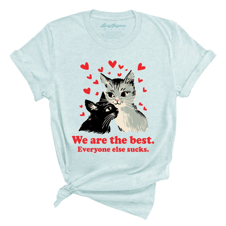 We Are The Best - Heather Ice Blue - Full Front