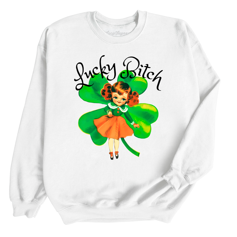 Lucky Bitch - Sweatshirt