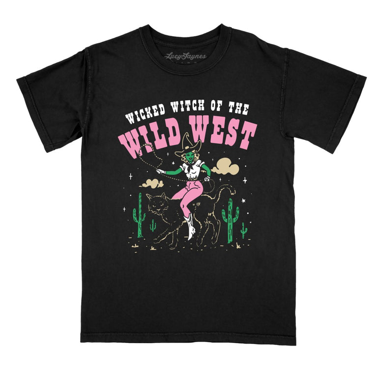 Wicked Witch Of The Wild West - Black - Full Front