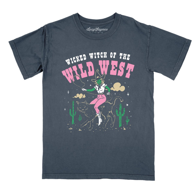 Wicked Witch Of The Wild West - Denim - Full Front