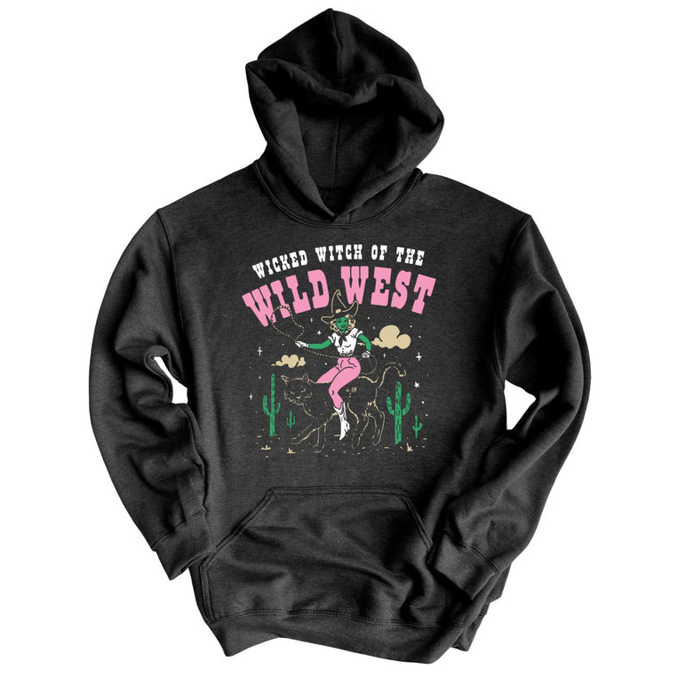 Wicked Witch Of The Wild West - Charcoal Heather - Full Front