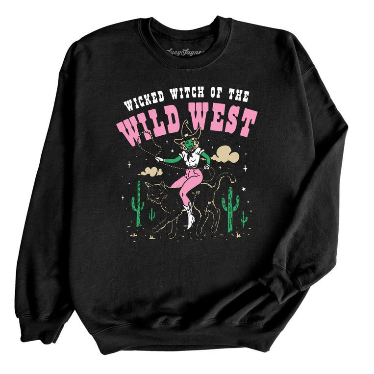 Wicked Witch Of The Wild West - Black - Full Front