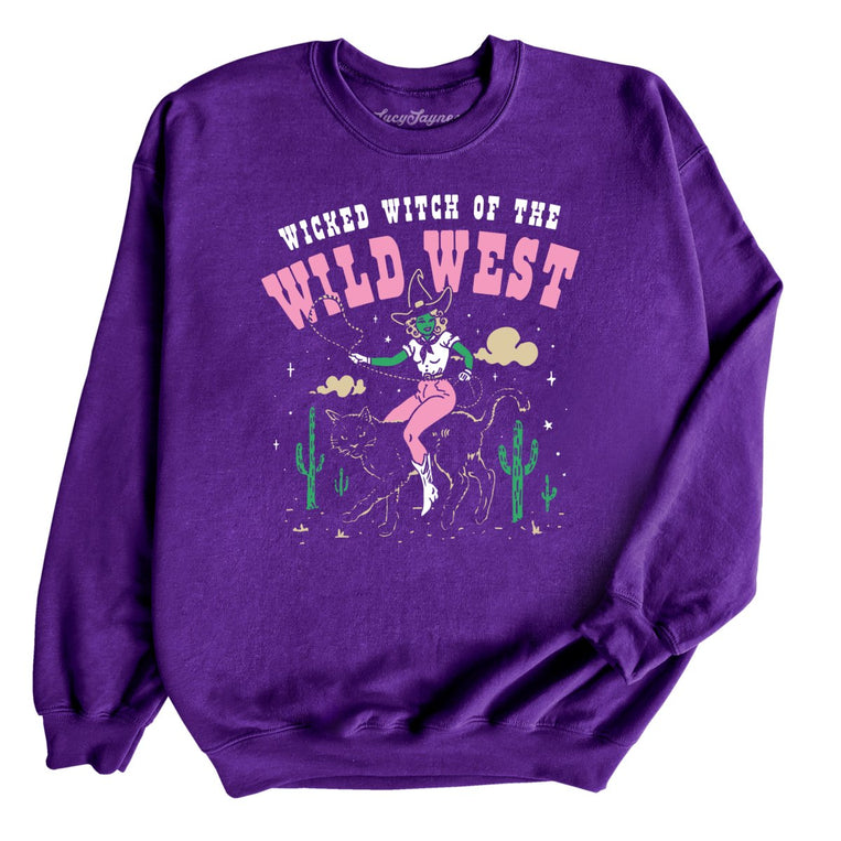 Wicked Witch Of The Wild West - Purple - Full Front