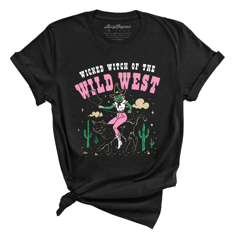 Wicked Witch Of The Wild West - Black - Full Front