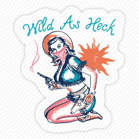 Wild As Heck Sticker