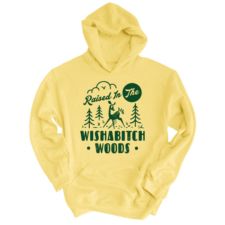 Wishabitch Woods - Light Yellow - Full Front