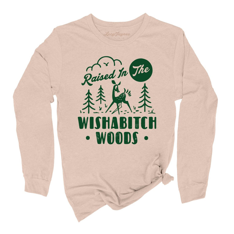 Wishabitch Woods - Sand Dune - Unisex Long Sleeve T-Shirt