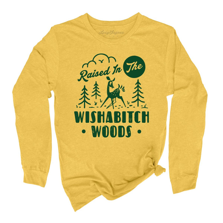 Wishabitch Woods - Heather Yellow Gold - Full Front