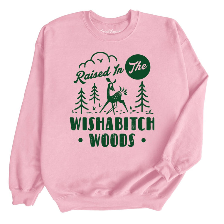 Wishabitch Woods - Light Pink - Front