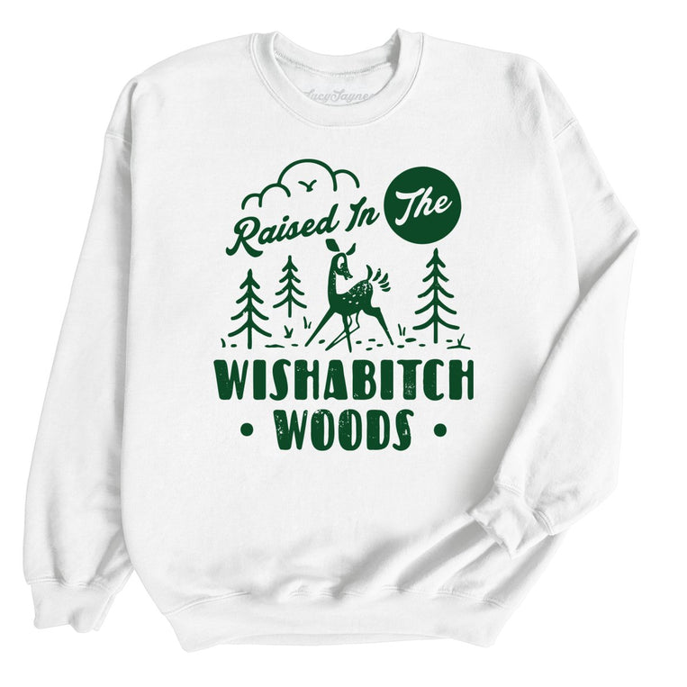 Wishabitch Woods - White - Front