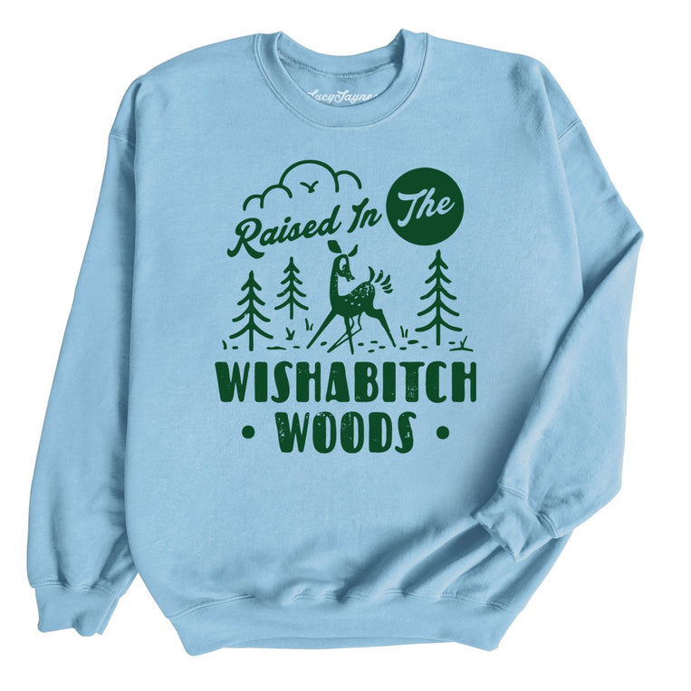Wishabitch Woods - Light Blue - Full Front